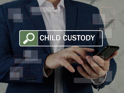 child custody in search bar